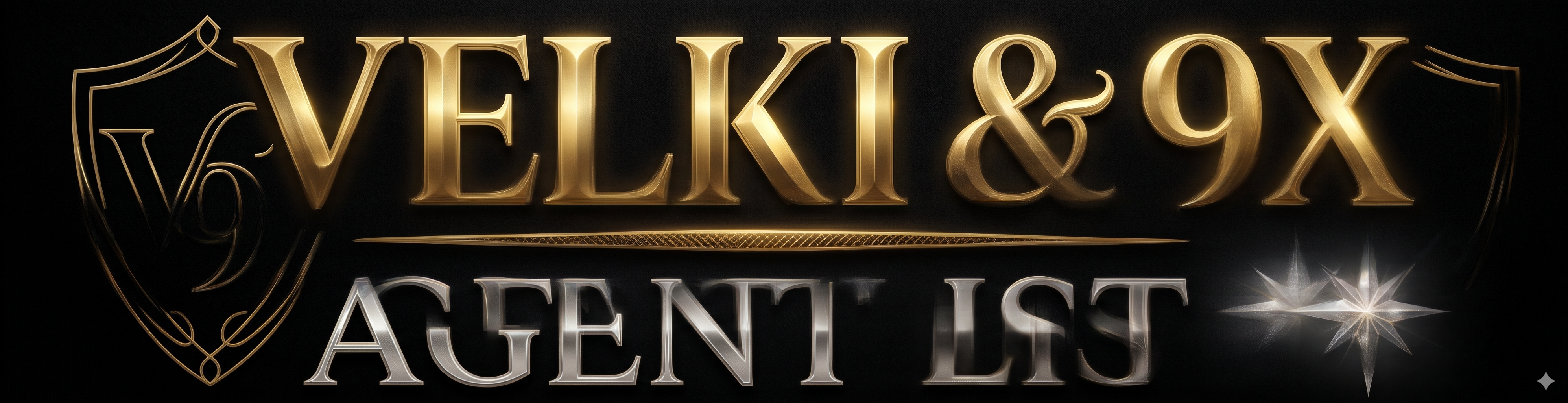 Velki and 9x Agent List logo